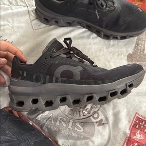 On Running Charcoal Athletic Sneakers